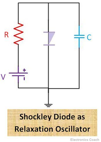 肖克利二极管作为弛豫振荡器